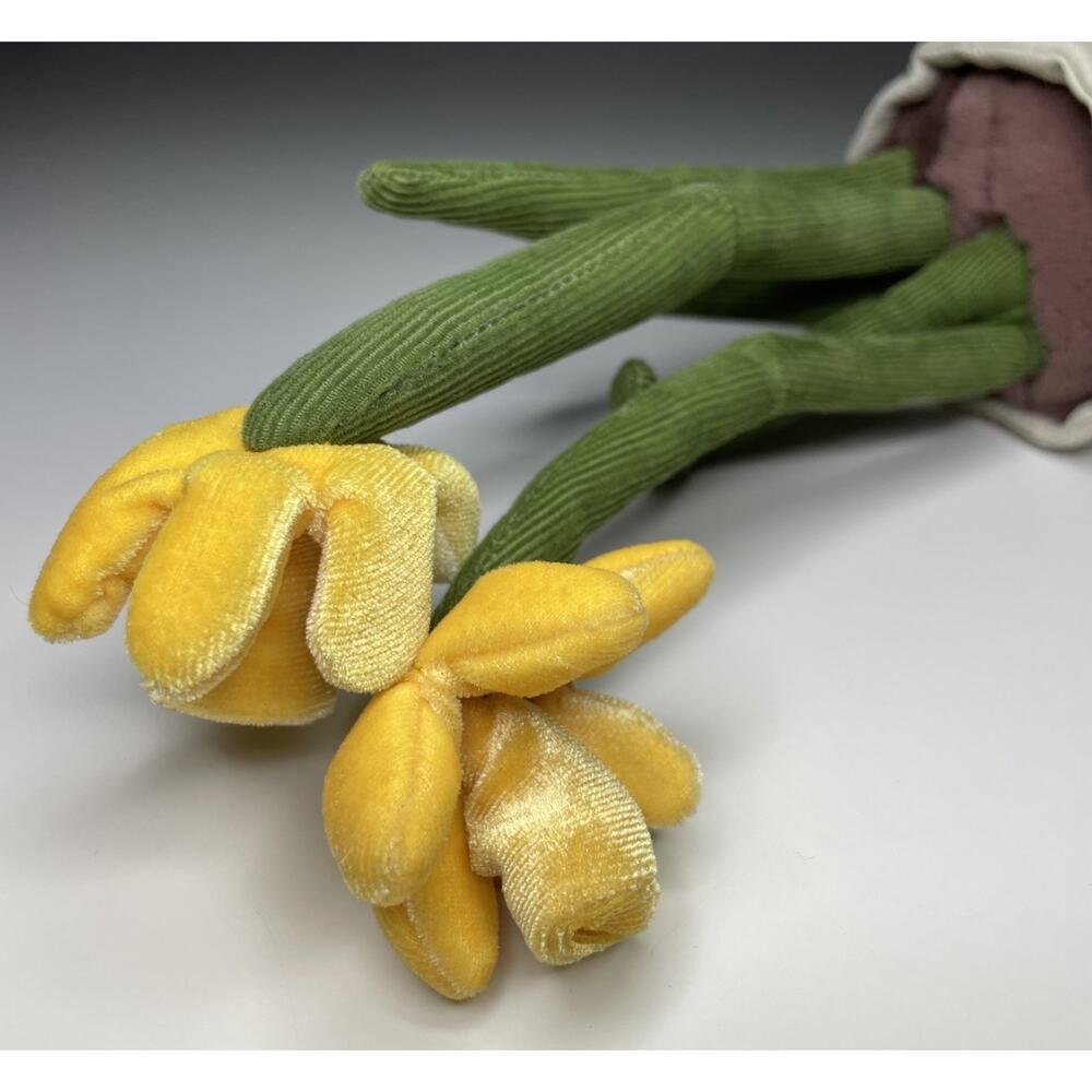 Jellycat Amuseable Daffodil Plush Retired Design Flower Floral US Seller - Picture 8 of 11